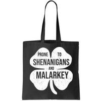 Shenanigans And Malarkey Funny St Patrick's Day Bag