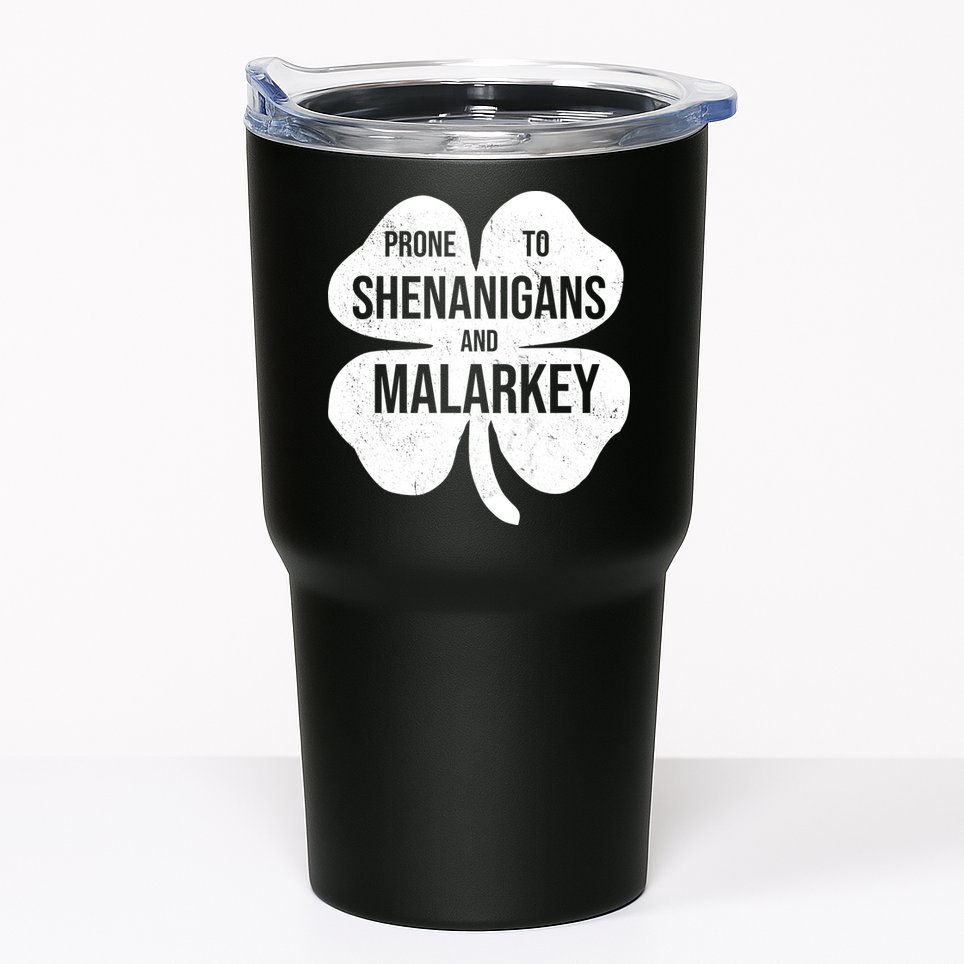 Shenanigans And Malarkey Funny St Patrick's Day Tumbler