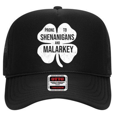 Shenanigans And Malarkey Funny St Patrick's Day Trucker Hat