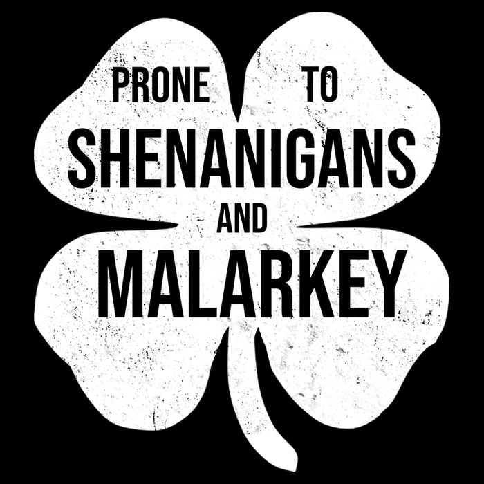 Shenanigans And Malarkey Funny St Patrick's Day Visor