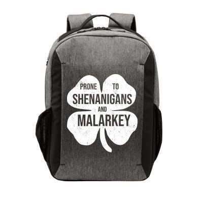Shenanigans And Malarkey Funny St Patrick's Day Vector Backpack