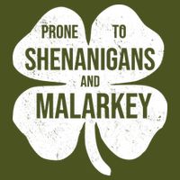 Shenanigans And Malarkey Funny St Patrick's Day Backpack