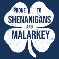 Shenanigans And Malarkey Funny St Patrick's Day Infant Baby Jersey Bodysuit