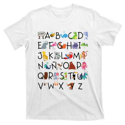 SPANISH ALPHABET MAESTRA SPANISH TEACHER T-Shirt