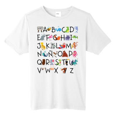 SPANISH ALPHABET MAESTRA SPANISH TEACHER Tall Fusion ChromaSoft Performance T-Shirt