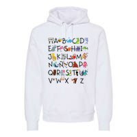 SPANISH ALPHABET MAESTRA SPANISH TEACHER Premium Hoodie