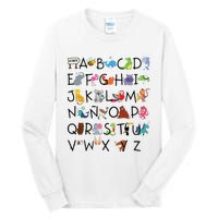 SPANISH ALPHABET MAESTRA SPANISH TEACHER Tall Long Sleeve T-Shirt