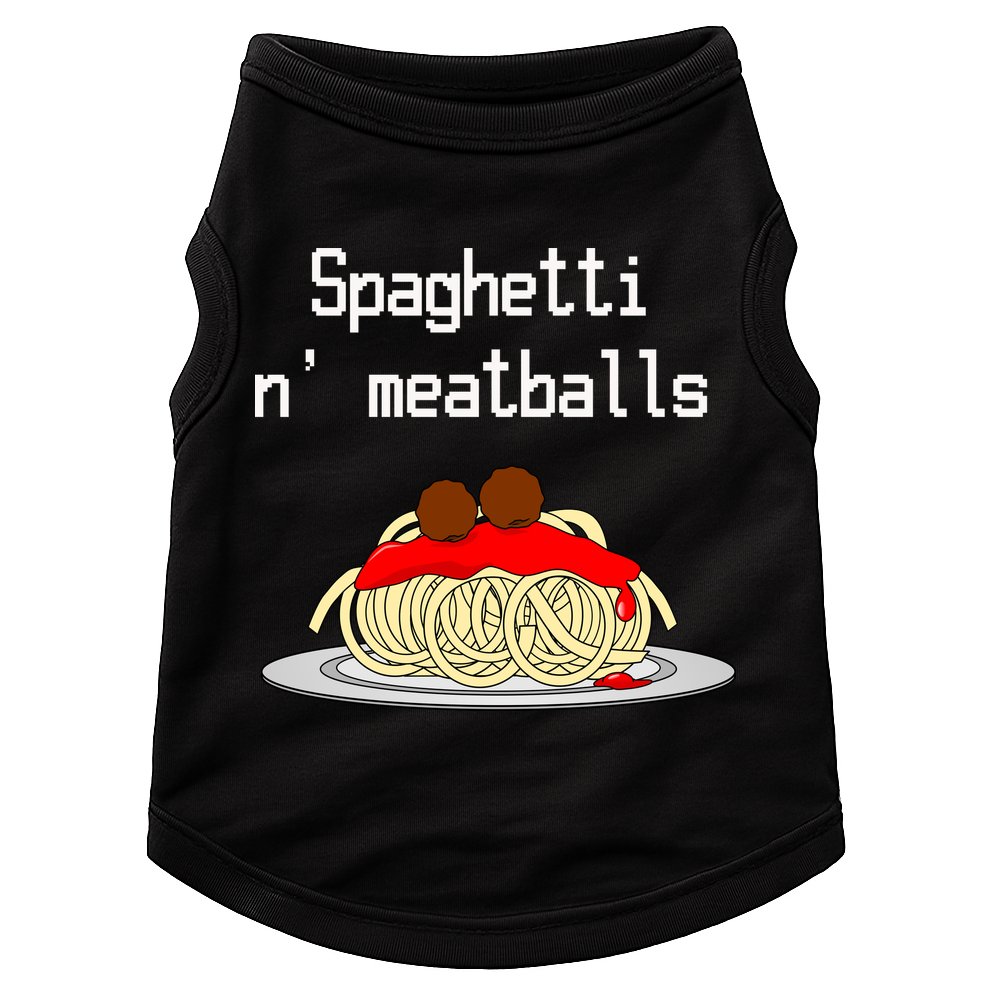 Spaghetti And Meatballs Spaghetti And Meatballs Cool Gift Doggie Tank