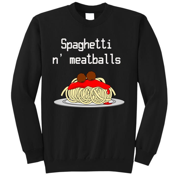 Spaghetti And Meatballs Spaghetti And Meatballs Cool Gift Sweatshirt