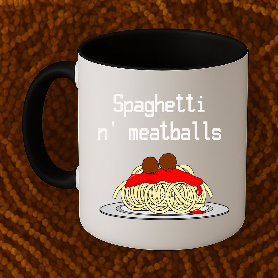 Spaghetti And Meatballs Spaghetti And Meatballs Cool Gift Mug