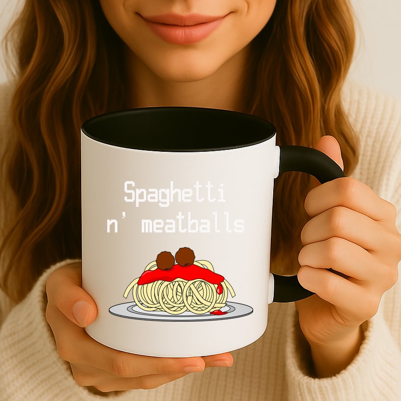 Spaghetti And Meatballs Spaghetti And Meatballs Cool Gift Mug