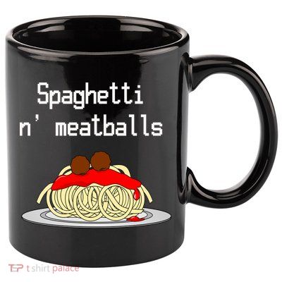 Spaghetti And Meatballs Spaghetti And Meatballs Cool Gift 11oz C Handle Ceramic Mug