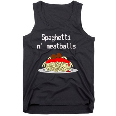 Spaghetti And Meatballs Spaghetti And Meatballs Cool Gift Tank Top