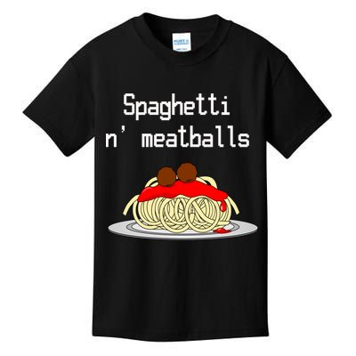 Spaghetti And Meatballs Spaghetti And Meatballs Cool Gift Kids T-Shirt