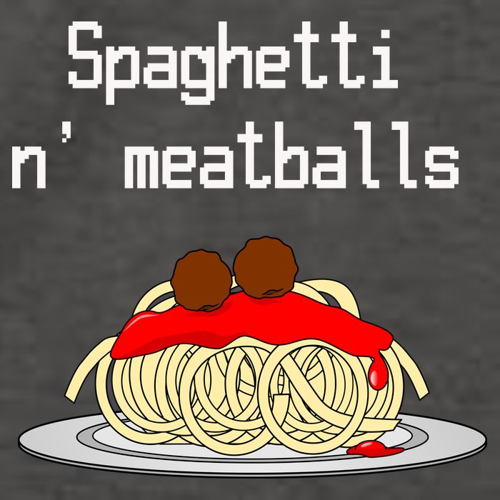 Spaghetti And Meatballs Spaghetti And Meatballs Cool Gift Vector Backpack
