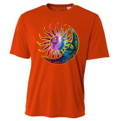 Sun And Moon Mystical Classic Cooling Performance Crew T-Shirt