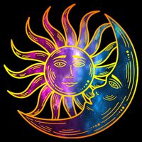 Sun And Moon Mystical Classic Apron