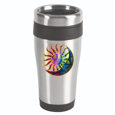 Sun And Moon Mystical Classic 16oz Travel Tumbler
