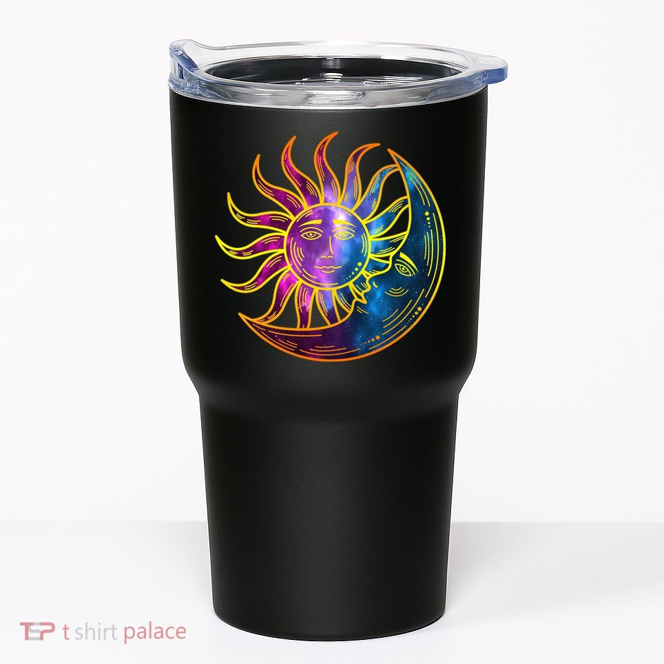 Sun And Moon Mystical Classic Tumbler