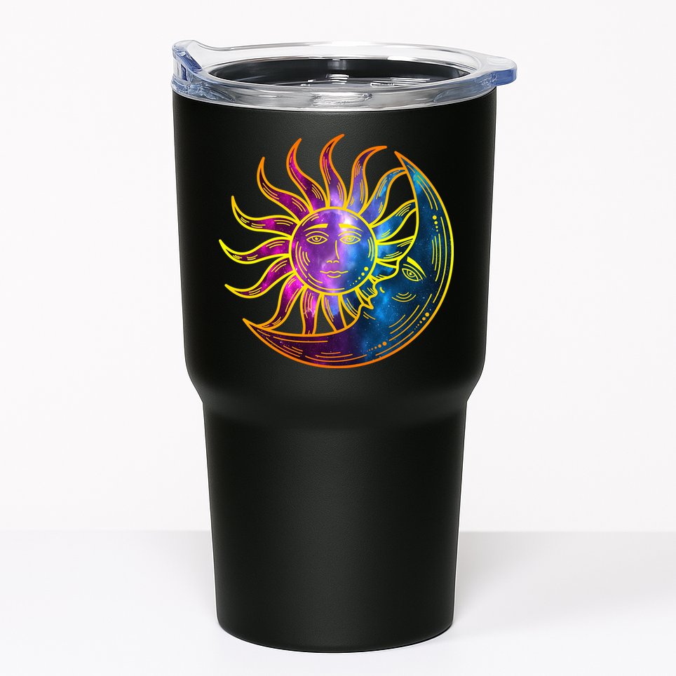 Sun And Moon Mystical Classic Tumbler