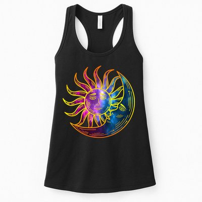 Sun And Moon Mystical Classic Womens Tank Top