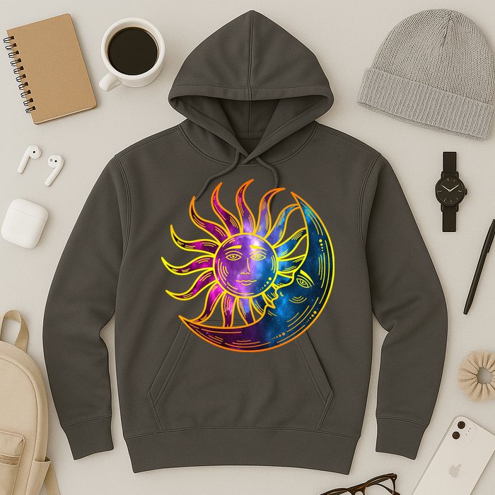Sun And Moon Mystical Classic Hoodie