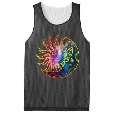Sun And Moon Mystical Classic Mesh Reversible Basketball Jersey Tank