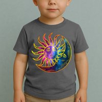Sun And Moon Mystical Classic Toddler T-Shirt
