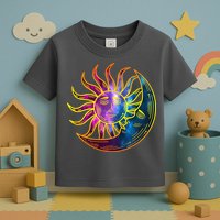 Sun And Moon Mystical Classic Toddler T-Shirt