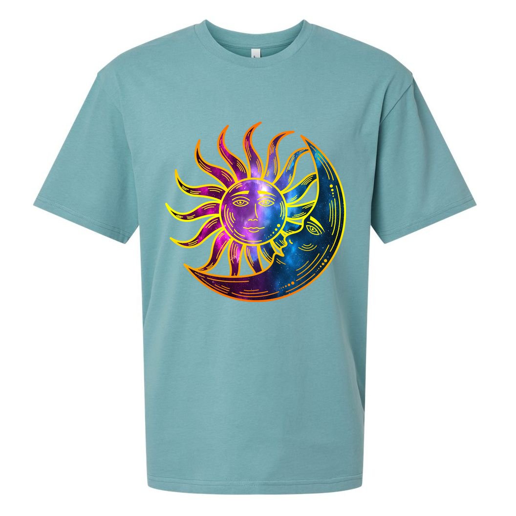 Sun And Moon Mystical Classic Sueded Cloud Jersey T-Shirt