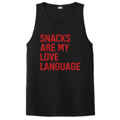 Snacks Are My Love Language. PosiCharge Competitor Tank