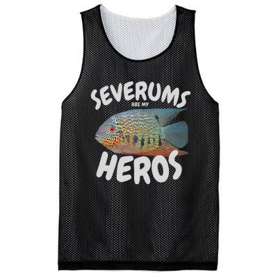 Severums Are My Heros Aquarium Keeper Funny Hobbiest Art Mesh Reversible Basketball Jersey Tank