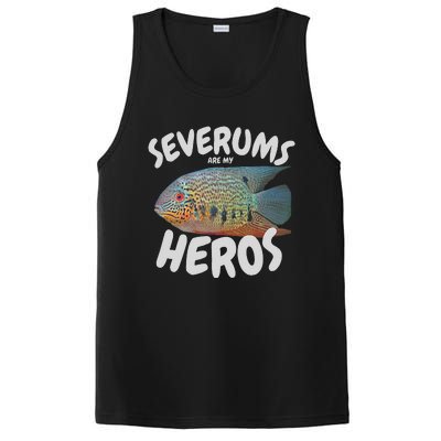 Severums Are My Heros Aquarium Keeper Funny Hobbiest Art PosiCharge Competitor Tank