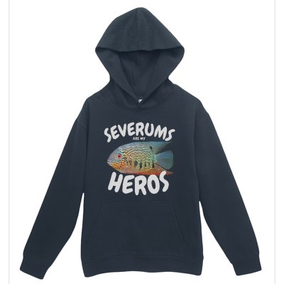 Severums Are My Heros Aquarium Keeper Funny Hobbiest Art Urban Pullover Hoodie