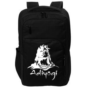 Shiva Adiyogi Meditation Design Meaningful Gift Impact Tech Backpack