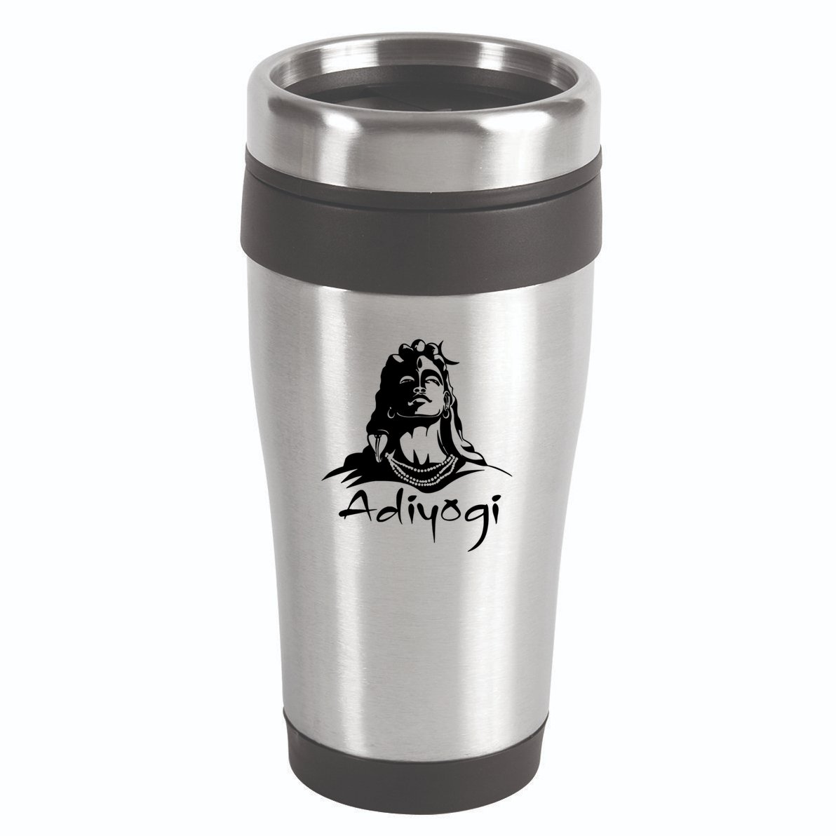 Shiva Adiyogi Meditation Design Meaningful Gift 16oz Travel Tumbler