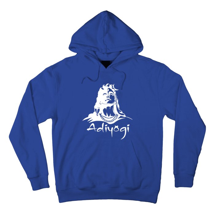 Shiva Adiyogi Meditation Design Meaningful Gift Hoodie