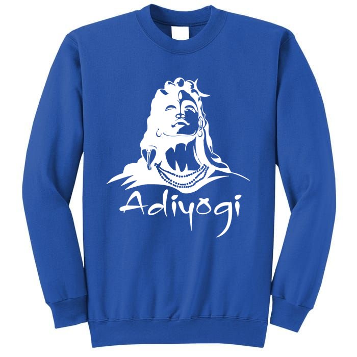 Shiva Adiyogi Meditation Design Meaningful Gift Sweatshirt