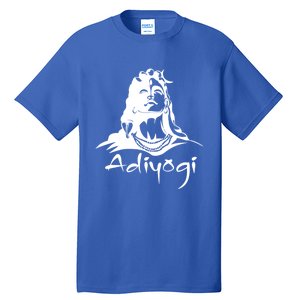 Shiva Adiyogi Meditation Design Meaningful Gift Tall T-Shirt