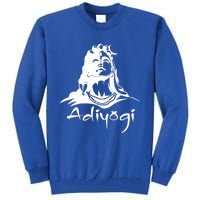 Shiva Adiyogi Meditation Design Meaningful Gift Tall Sweatshirt