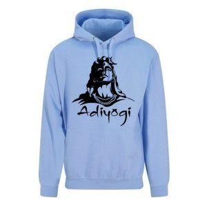 Shiva Adiyogi Meditation Design Meaningful Gift Unisex Surf Hoodie