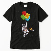Space Astronaut Master Builder Funny Building Blocks Bricks Tall T-Shirt