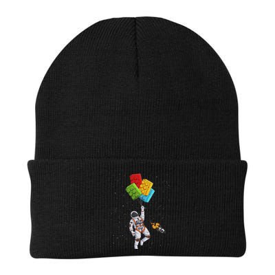 Space Astronaut Master Builder Funny Building Blocks Bricks Knit Cap Winter Beanie