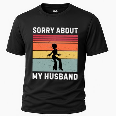 Sorry About My Husband Funny Wife Humor Performance Shirt