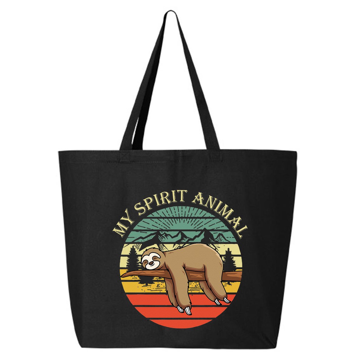 sloths are my spirit animal Sloth is my spirit animal 25L Jumbo Tote