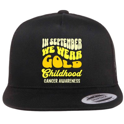 September Awareness Month Childhood Cancer Awareness Month In September We Wear Flatbill Hat