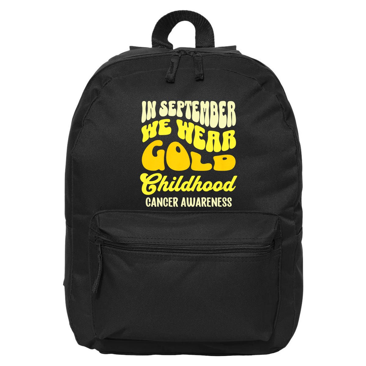 September Awareness Month Childhood Cancer Awareness Month In September We Wear 16 in Basic Backpack