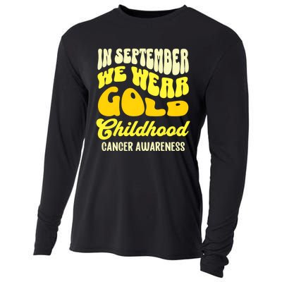 September Awareness Month Childhood Cancer Awareness Month In September We Wear Cooling Performance Long Sleeve Crew