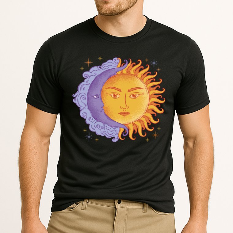 Sun And Moon Sky Performance Shirt