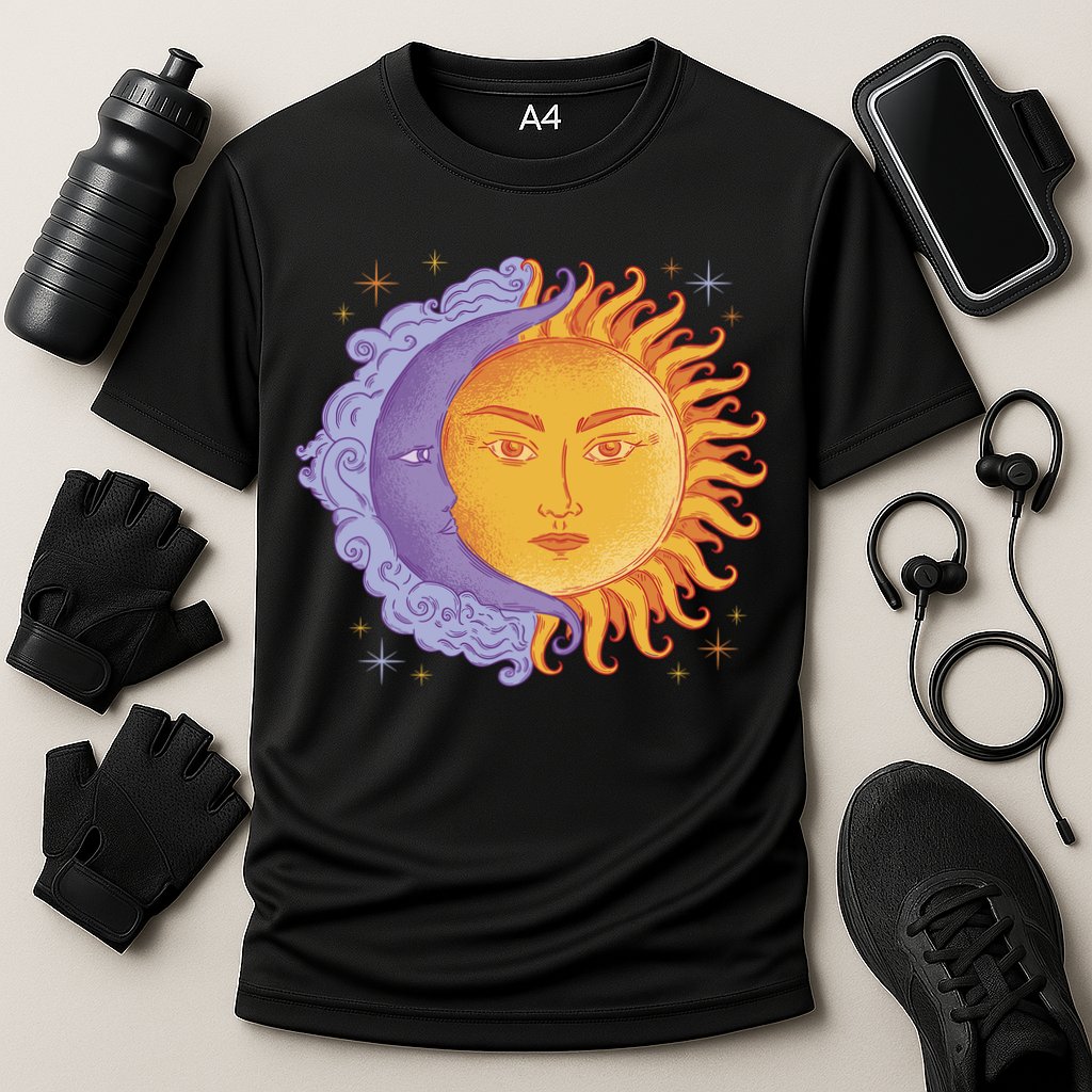 Sun And Moon Sky Performance Shirt